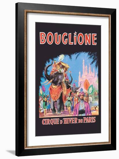 Bouglione, Cirque d'Hiver de Paris-null-Framed Art Print