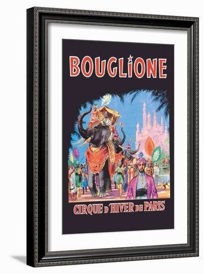 Bouglione, Cirque d'Hiver de Paris-null-Framed Art Print