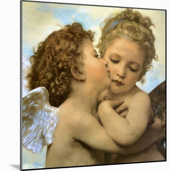 Bouguereau, Angels and cupids-Vintage Apple Collection-Mounted Giclee Print