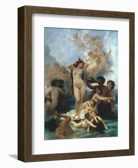 Bouguereau: Birth Of Venus-William Adolphe Bouguereau-Framed Giclee Print