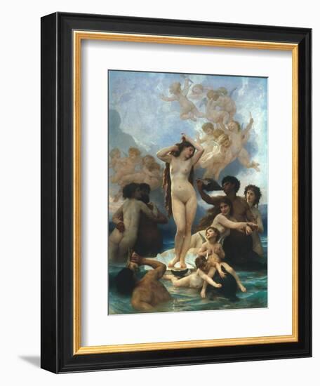 Bouguereau: Birth Of Venus-William Adolphe Bouguereau-Framed Giclee Print