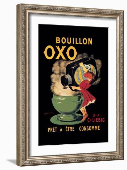 Bouillon Oxo-Leonetto Cappiello-Framed Art Print