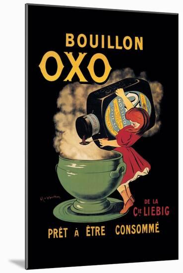 Bouillon Oxo-Leonetto Cappiello-Mounted Art Print