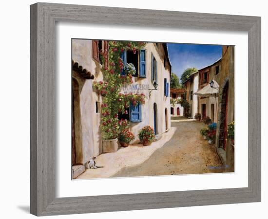 Boulangerie de Peypin-Gilles Archambault-Framed Art Print