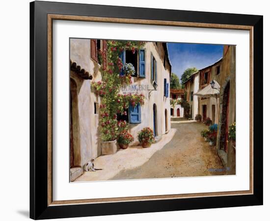 Boulangerie de Peypin-Gilles Archambault-Framed Art Print