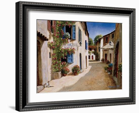 Boulangerie de Peypin-Gilles Archambault-Framed Art Print