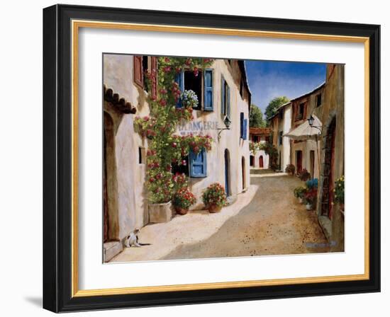 Boulangerie de Peypin-Gilles Archambault-Framed Art Print