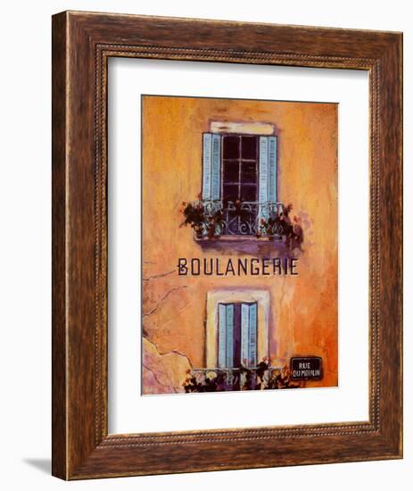 Boulangerie-Karel Burrows-Framed Art Print