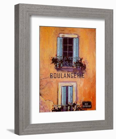 Boulangerie-Karel Burrows-Framed Art Print