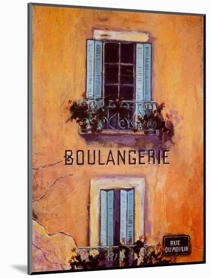 Boulangerie-Karel Burrows-Mounted Art Print