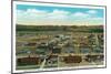 Boulder City, Nevada, Panoramic View of the Town for the Hoover Dam Workers-Lantern Press-Mounted Art Print