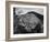 Boulder With Hill In Bkgd "Rocks At Silver Gate Yellowstone NP" Wyoming 1933-1942-Ansel Adams-Framed Art Print