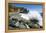 Boulders and Crashing Surf, Limekiln State Park, Big Sur, California, Usa-Russ Bishop-Framed Premier Image Canvas
