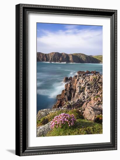 Boulders and Wildflowers-Michael Blanchette Photography-Framed Photographic Print