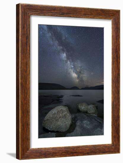 Boulders on Eagle Lake-Michael Blanchette Photography-Framed Photographic Print