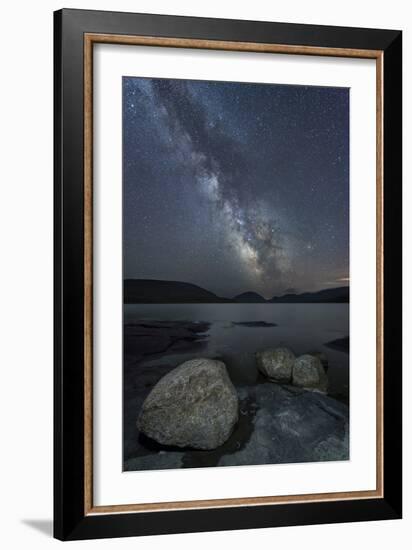 Boulders on Eagle Lake-Michael Blanchette Photography-Framed Photographic Print