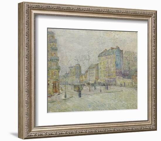 Boulevard de Clichy, 1887-Vincent van Gogh-Framed Art Print