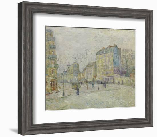 Boulevard de Clichy, 1887-Vincent van Gogh-Framed Art Print