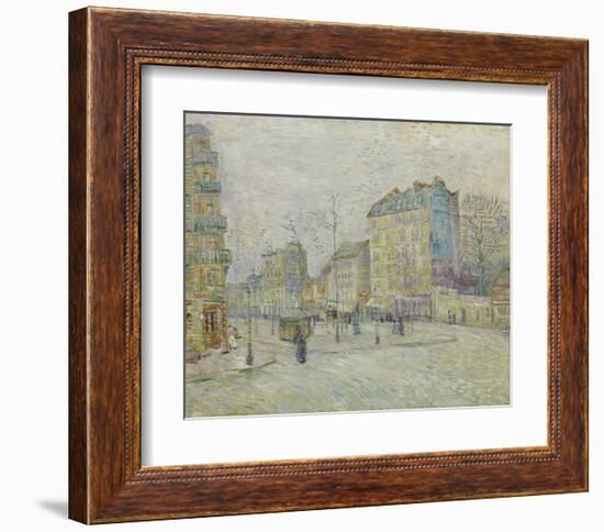 Boulevard de Clichy, 1887-Vincent van Gogh-Framed Art Print