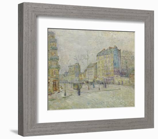 Boulevard de Clichy, 1887-Vincent van Gogh-Framed Art Print