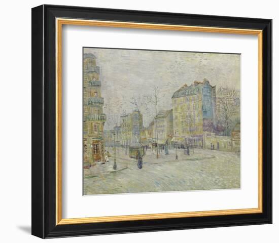 Boulevard de Clichy, 1887-Vincent van Gogh-Framed Art Print