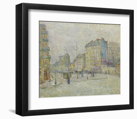 Boulevard de Clichy, 1887-Vincent van Gogh-Framed Art Print