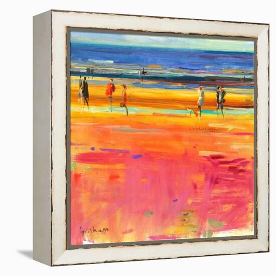 Boulevard De La Plage, 2011-Peter Graham-Framed Premier Image Canvas