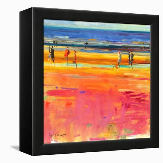 Boulevard De La Plage, 2011-Peter Graham-Framed Premier Image Canvas