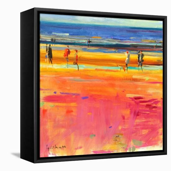 Boulevard De La Plage, 2011-Peter Graham-Framed Premier Image Canvas