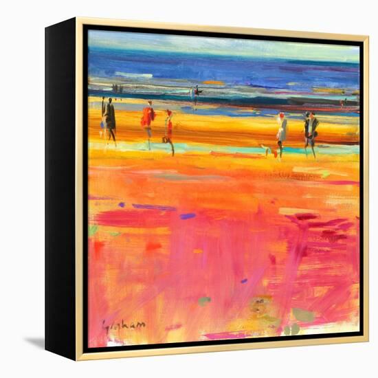 Boulevard De La Plage, 2011-Peter Graham-Framed Premier Image Canvas