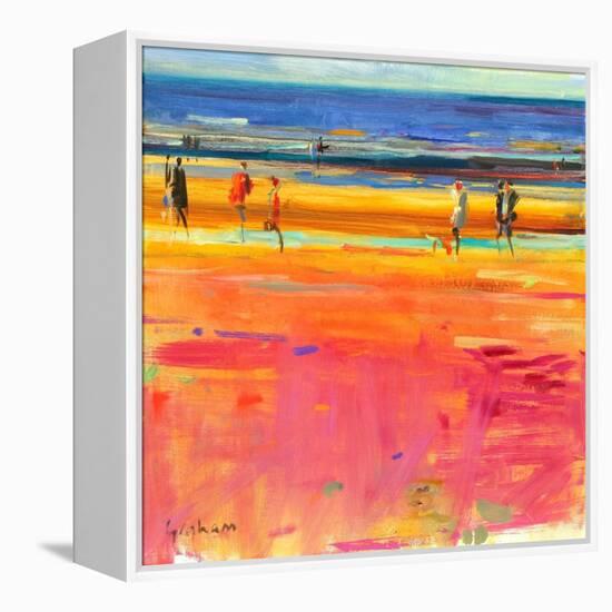 Boulevard De La Plage, 2011-Peter Graham-Framed Premier Image Canvas