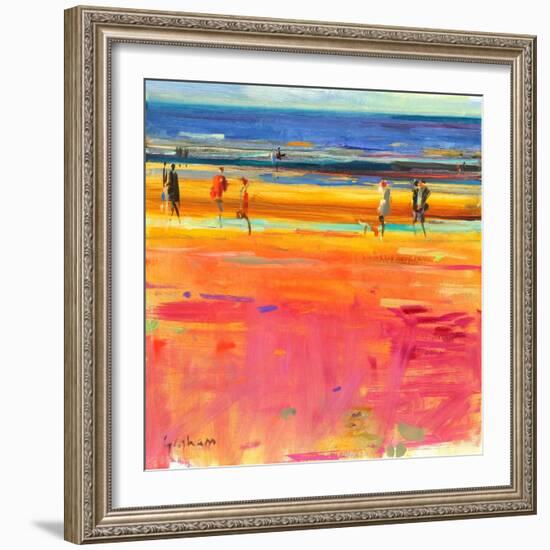 Boulevard De La Plage, 2011-Peter Graham-Framed Giclee Print