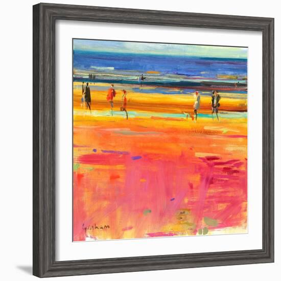 Boulevard De La Plage, 2011-Peter Graham-Framed Giclee Print