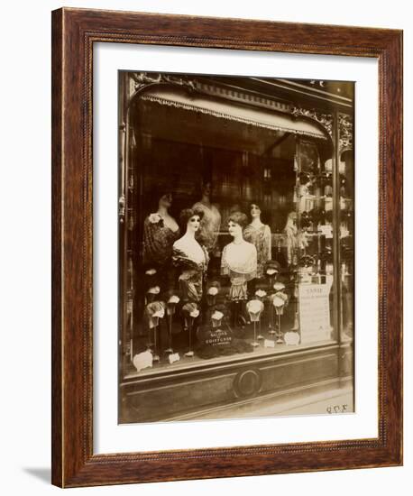 Boulevard de Strasbourg, 1912-Eugène Atget-Framed Art Print