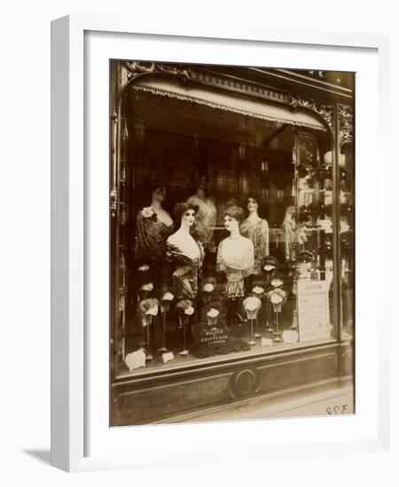 Boulevard de Strasbourg, 1912-Eugène Atget-Framed Art Print