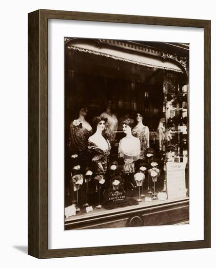 Boulevard de Strasbourg, c.1907-Eugene Atget-Framed Photographic Print