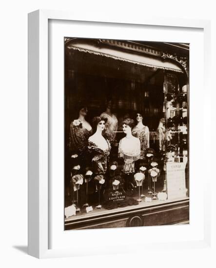 Boulevard de Strasbourg, c.1907-Eugene Atget-Framed Photographic Print