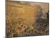 Boulevard Des Capucines, 1873-Claude Monet-Mounted Giclee Print