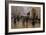 Boulevard Des Capucines at the Site of Theater Du Vaudeville, 1889-Jean Béraud-Framed Giclee Print