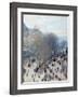 Boulevard Des Capucines-Claude Monet-Framed Giclee Print