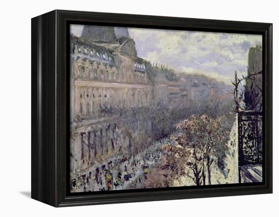 Boulevard Des Italiens, C.1880-Gustave Caillebotte-Framed Premier Image Canvas