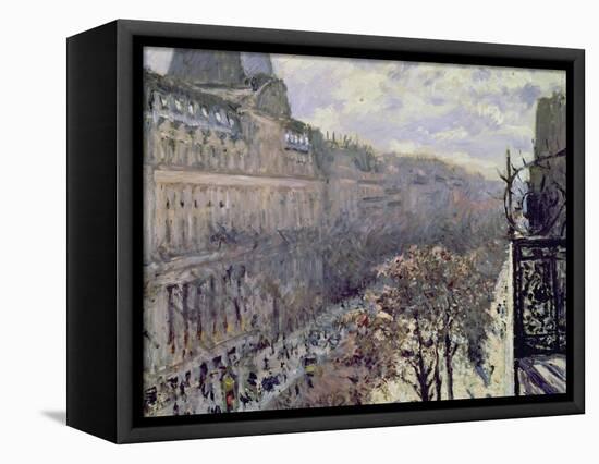 Boulevard Des Italiens, C.1880-Gustave Caillebotte-Framed Premier Image Canvas