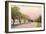 Boulevard Drive, Minneapolis, Minnesota-null-Framed Art Print