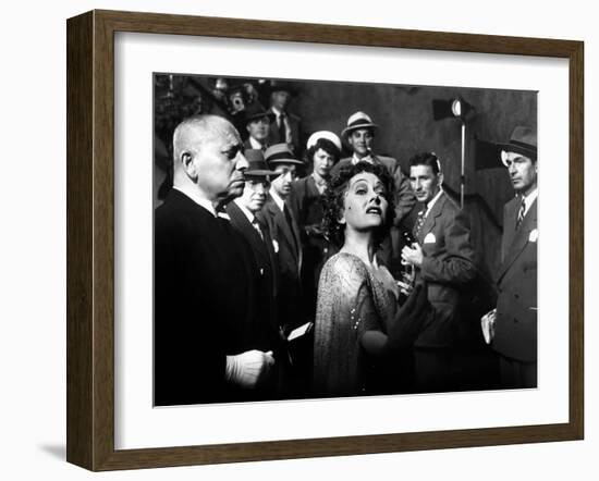 Boulevard du Crepuscule Sunset Boulevard by BillyWilder with Erich von Stroheim and Gloria Swanson,-null-Framed Photo