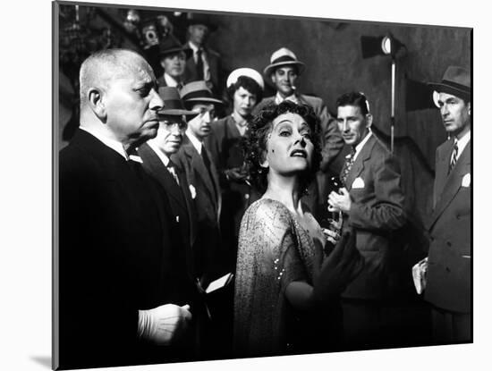 Boulevard du Crepuscule Sunset Boulevard by BillyWilder with Erich von Stroheim and Gloria Swanson,-null-Mounted Photo