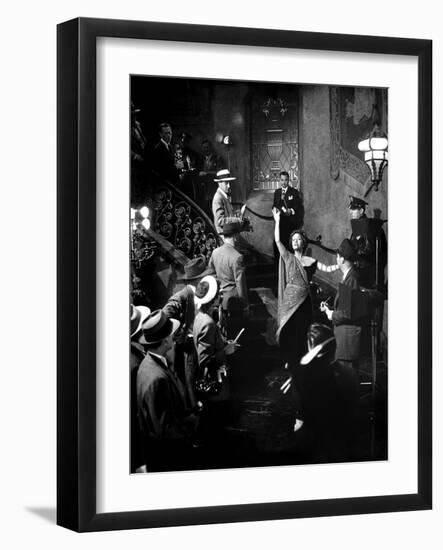 Boulevard du Crepuscule Sunset Boulevard by BillyWilder with Gloria Swanson, 1950 (b/w photo)-null-Framed Photo