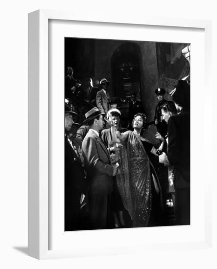 Boulevard du Crepuscule Sunset Boulevard by BillyWilder with Gloria Swanson, 1950 (b/w photo)-null-Framed Photo