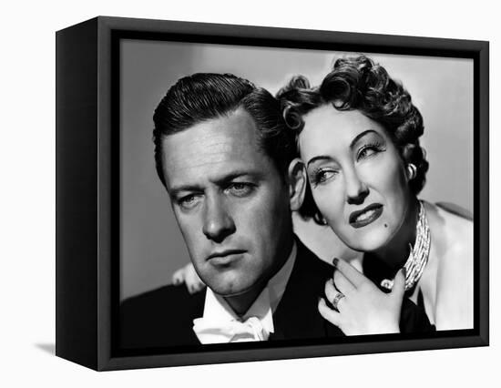 Boulevard du crepuscule SUNSET BOULEVARD by BillyWilder with William Holden and Gloria Swanson, 195-null-Framed Stretched Canvas