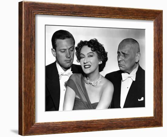 Boulevard du crepuscule SUNSET BOULEVARD by BillyWilder with William Holden, Gloria Swanson, 1950 (-null-Framed Photo