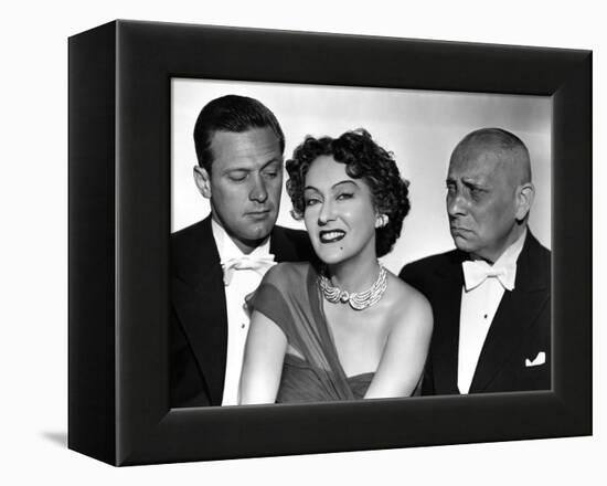 Boulevard du crepuscule SUNSET BOULEVARD by BillyWilder with William Holden, Gloria Swanson, 1950 (-null-Framed Stretched Canvas